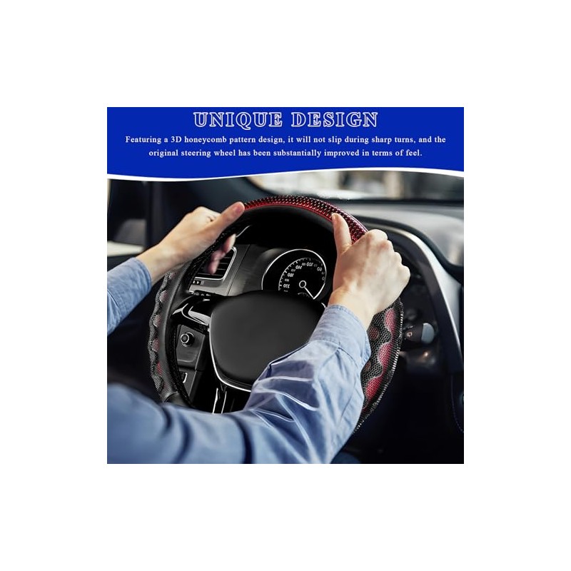 Sun Walker - Funda para volante de coche, protector de