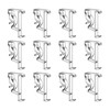 KarDoL 12pcs Blind Valance Clips, Window Blind Clips 2 Inch
