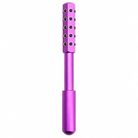 Purple Face Roller with 30 Germanium Nodes, Facial Massage Roller for Women
