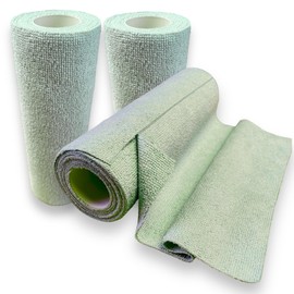 LiME LiNE Tear-Away Reusable Microfiber Roll-20 Towels Automotive, Shop, Garage or Home - Washable Multi Purpose Cleaning and Polishing Rags (3 Pack)