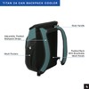 Titan Deep Freeze Backpack Cooler 24 Can Cooler Bag Insulation,