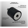 DOJA INDUSTRIAL Air Conditioning Rubber Buffer M8 Thread Internal Thread