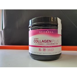 NeoCell Super Collagen Plus With Vitamin C and Hyaluronic Acid, 30ct 13.7oz