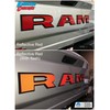 Reflective Concepts - RAM Tailgate Emblem Overlay Decal -Fits: 2015-2018