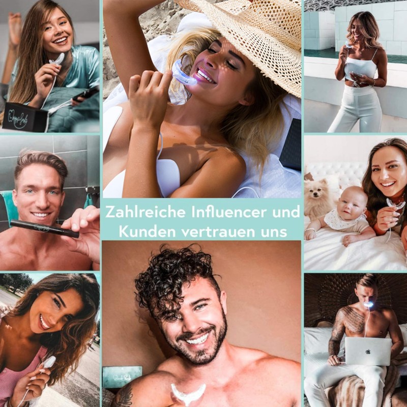 UniqueSmile High-Quality Teeth Whitening Kit, All-in-One Bundle for Teeth Brightening