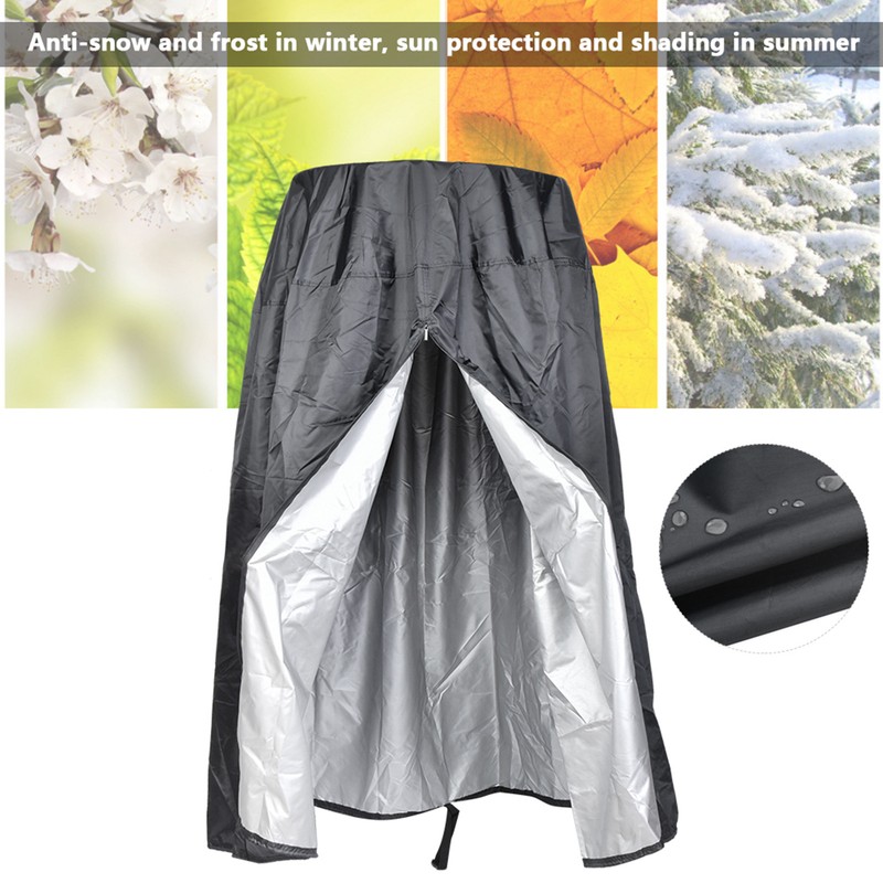 Outdoor Swing Hanging Chair Dustproof Waterproof Protection Cover with Zipper