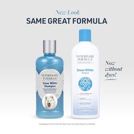 SynergyLabs Veterinary Formula Solutions Snow White Shampoo; 17 fl. oz.