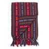 Del Mex Mexican camino de mesa tejida bufanda estilo Rebozo