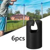 Perfeclan Trampoline Fencing Pole Covers Protective Cover Protector Waterproof Repair