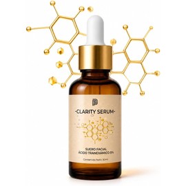 Ácido Tranexámico + Niacinamida 5% 30ml Despigmentante Facial Suave Unifica el Tono Aclara Manchas y Mejora la Luminosidad