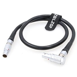 ZBLZGP Kinefinity KineMON Monitor Video Cable LCD EVF to Terra MAVO Camera 14 Pin Male to Elbow 14 Pin Male (60CM)