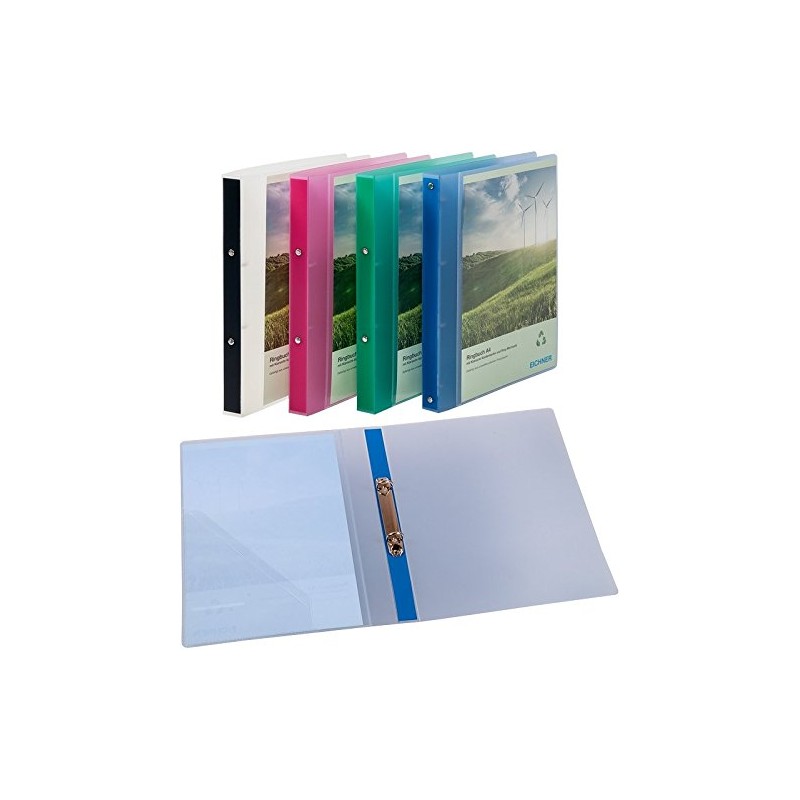 PP Presentation Ring Binder with 2-Ring Mechanism Pack of 1