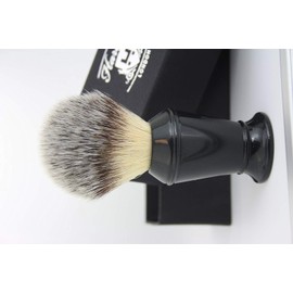 Synthetic Hair Shaving Brush Pure Black with Classic Box Gift for Men Gift