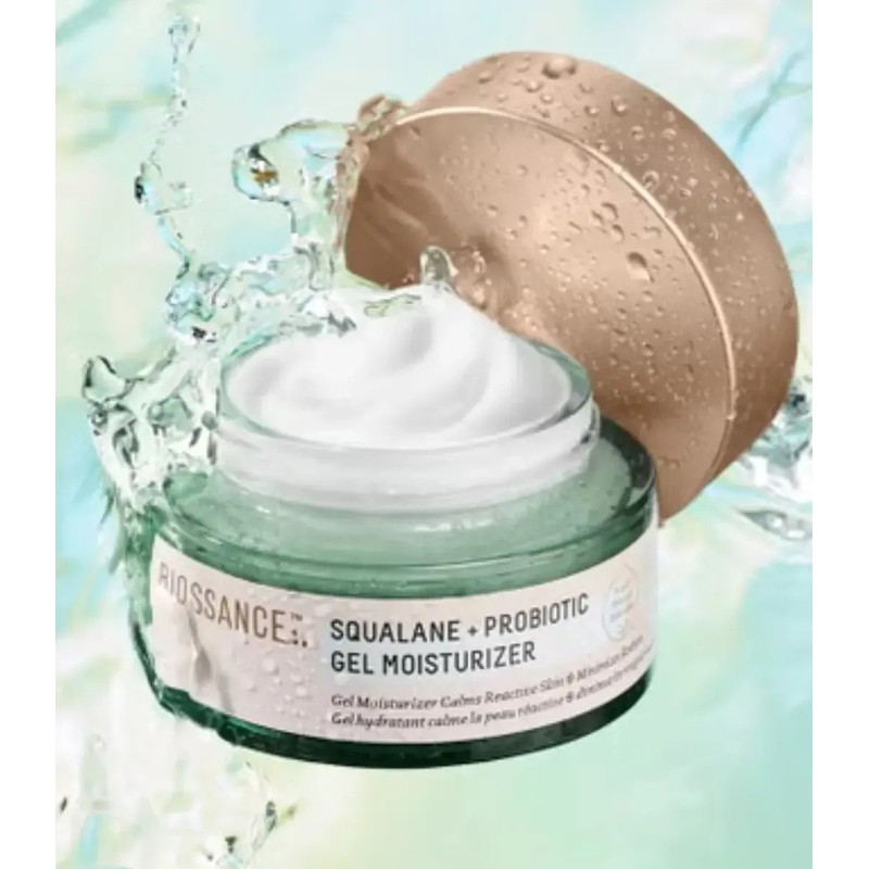 Biossance Gel Hidratante Facial Escualano Probióticos 50ml