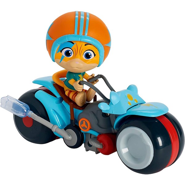 Bandai Namco - 44 Cats Vehicle with 3" Figure, Lampo
