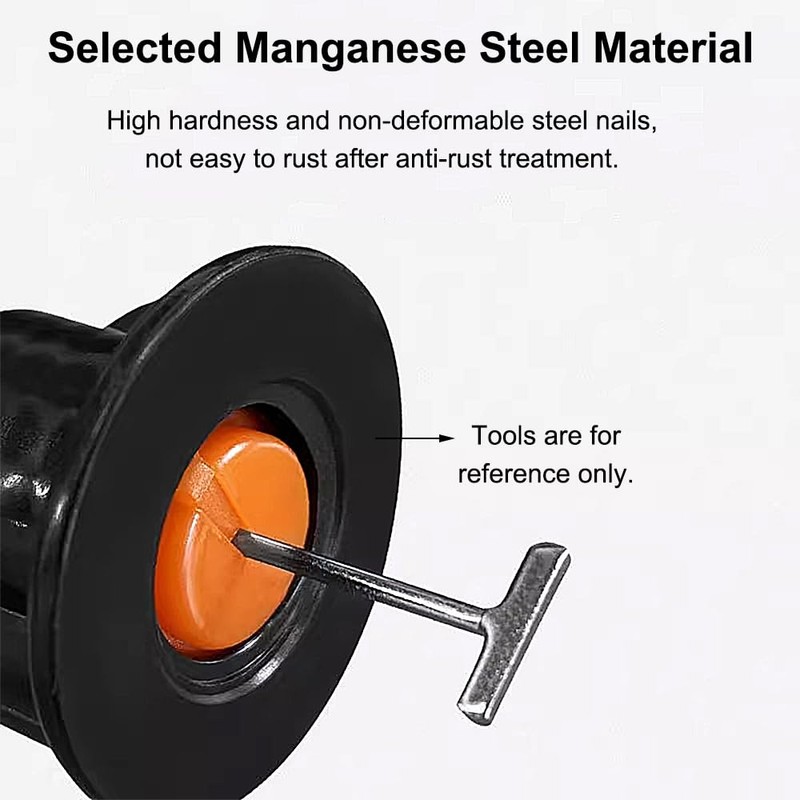 T-Pins Replacement Steel Needles Tile Leveling System, 1.5mm Tile Leveling
