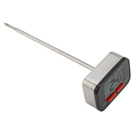 Digital Coffee Thermometer, Kitchen Thermometer, Cooking Thermometer with Easy to Read LCD Display, Milk Thermometer with Probe, for Temperature Measurement of Food and Drinks