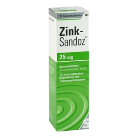 ZINK SANDOZ Effervescent Tablets Pack of 20