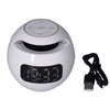Multifunctional Bluetooth 5.0 Alarm Clock Speaker Rechargeable Ball Shape Portable
