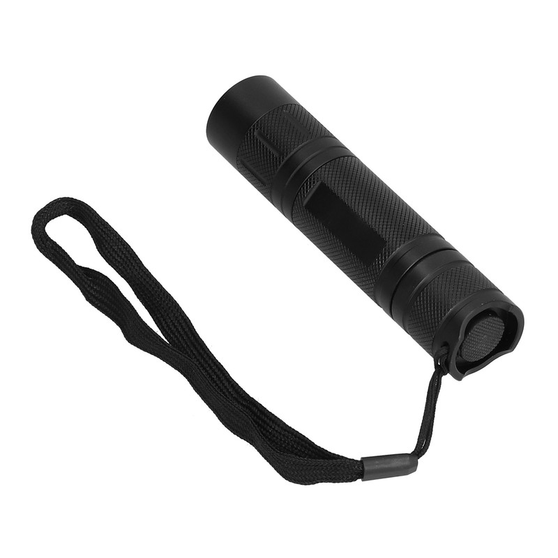 IR Flashlight Zoomable IPX54 Waterproof Anti Reverse Connection Comfortable Grip