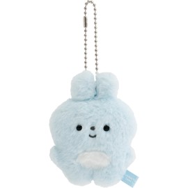 San-X Popketotan MV24101 Mini Hanging Plush, H3.3 x W 2.6 x D 1.4 inches (85 x 65 x 35 mm)