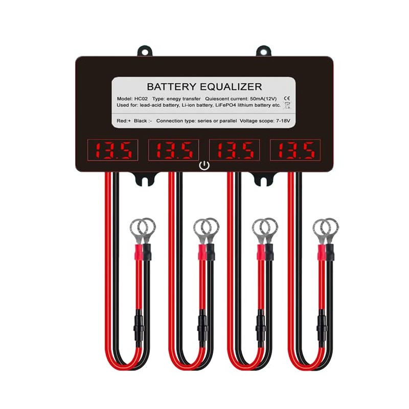 ANGUI HC02 Battery Equalizer 4PCS Batteries DC Inverter 10A Current
