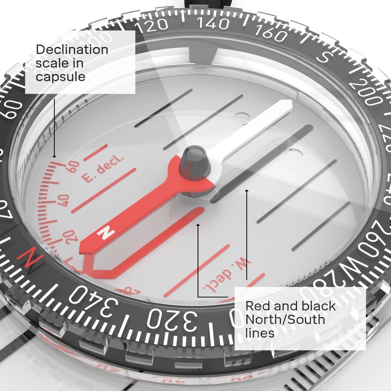 Silva Compass Navigation - Starter 1-2-3 Black - Entry Level