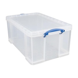 REALLY USEFUL OFFICE BOX CLEAR 64LT 64C