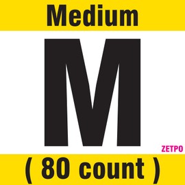 zetpo 80 pcs Cat Nail Caps | Cat Claw Covers | with Adhesives and Applicators (Clear, Medium)