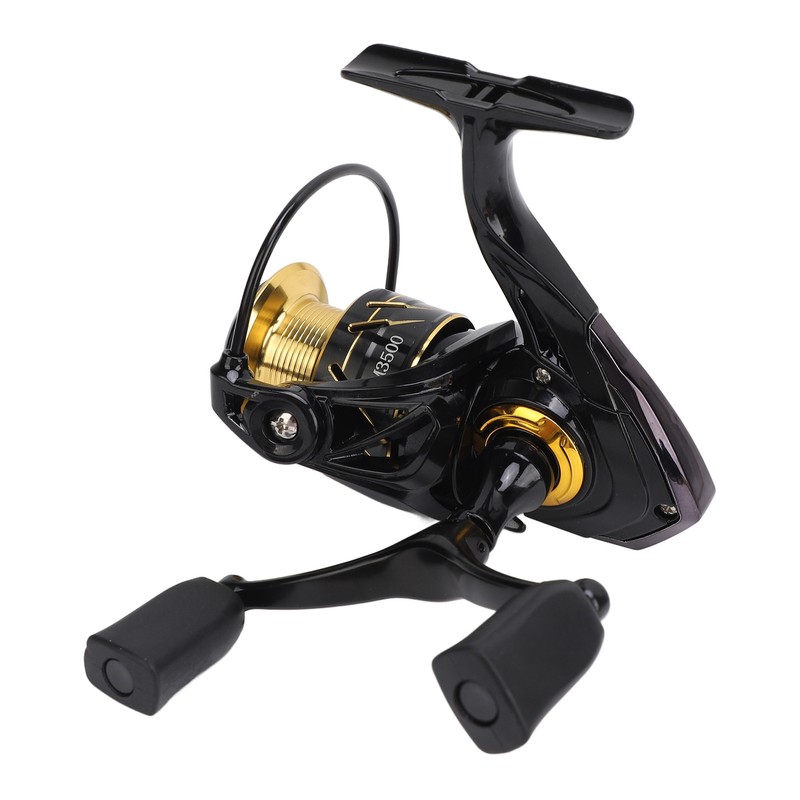 Fishing Reel Powerful Double Rocker Arm Metal Spinning Wheel for
