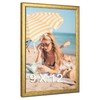 MOUDAMION Wood 9x12 Frame Gold, Ornate Natural 12x9in Poster Picture