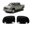 1 Pair Wing Mirror Cover Cap Left Right Door Mirror
