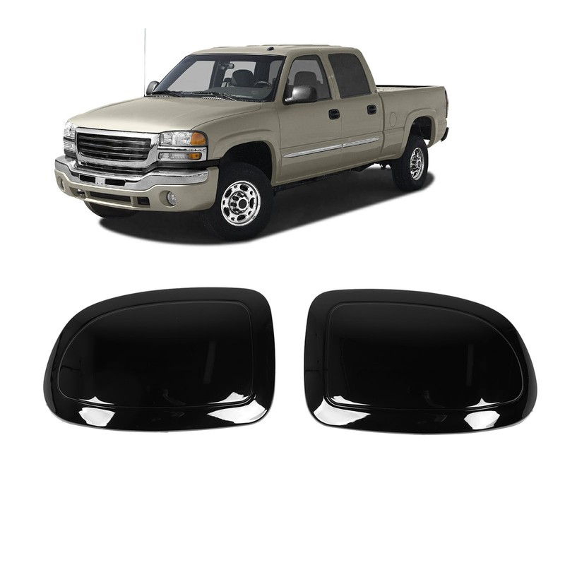 1 Pair Wing Mirror Cover Cap Left Right Door Mirror