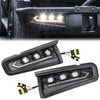 MSIZOY Front Bumper LED Fog Light Compatible With For Ford
