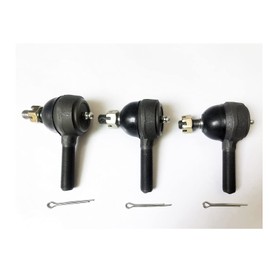 Club Car Golf Cart Tie Rod End with with Grease Fitting Fits on Club Car DS Golf Carts (1976-2008) (Set (2pc Left 7540 and 1pc Right 7539))