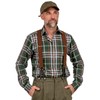 Olata Y-Shape Button-Down Extra Wide Formal Dress Suspenders/Braces - 4cm.