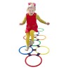 Unbranded Game Rings Hopscotch Set Indoor Pieces Flexibility Ring Good