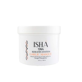 ISHA DNA Conditioner - Infused with Keratin and Garlic Extract For Damaged Thinning Hair - Stops Hair Loss and Promotes Growth - Deep Conditioning - Sulfate and Paraben Free-946ml | ISHA DNA