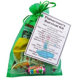 Fisherman's Survival Kit Gift (Small Novelty gift) - fisherman gifts, gift for fisherman, funny fishing gift for fisherman