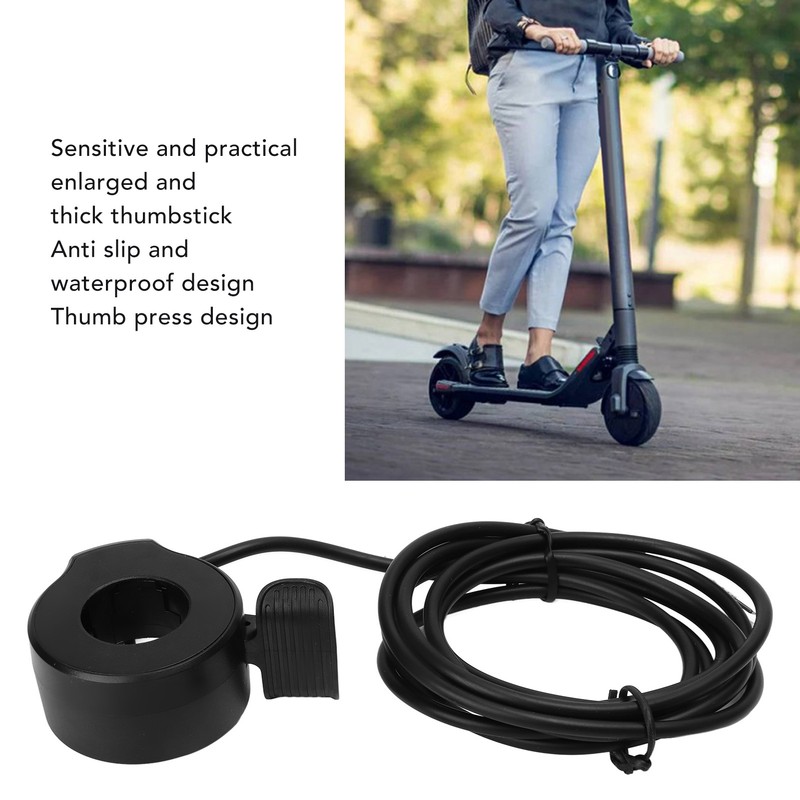 Scooter Throttle Black Speed Up 1.6M Cable Length PIN Pin