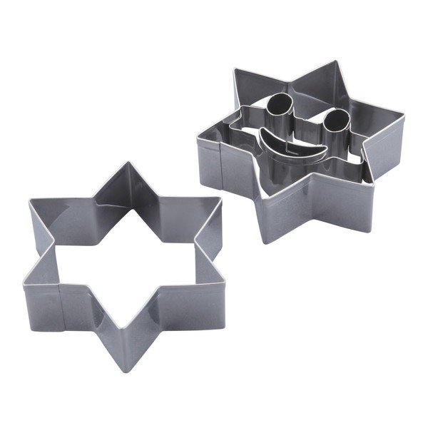 Dr. Oetker Linzer Laughing Star Cookie Cutter - Stainless Steel