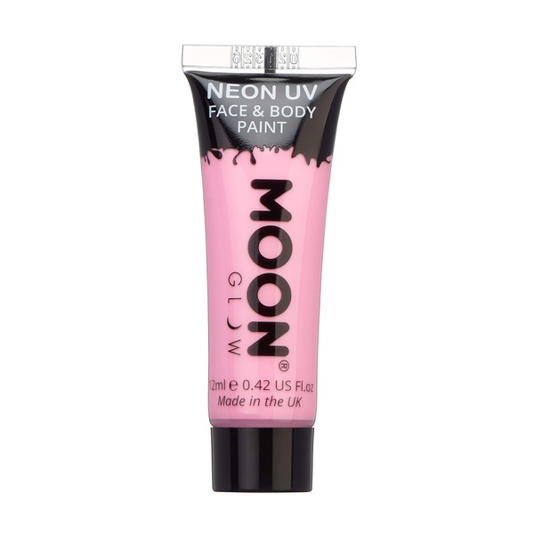 Moon Glow – Pastel Neon UV Body Paints – 12ml Body Paint Pink