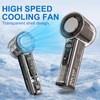 Ventilador Portátil Cintura Personal, 3 en 1 Ventilador Portátil Cintura