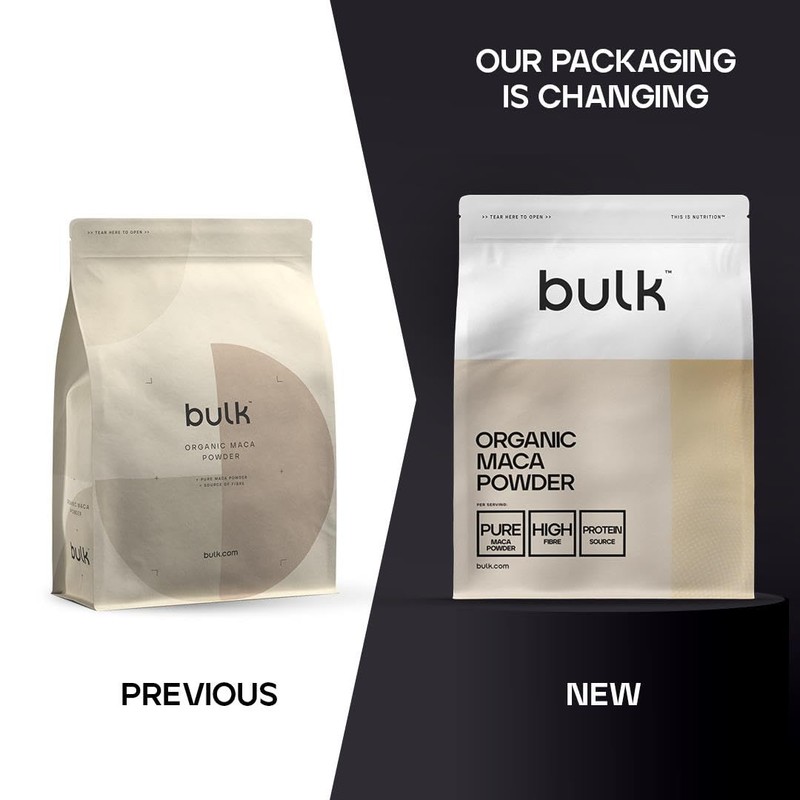 Bulk Organic Maca Powder, 500 g, 33 Servings, Packaging May