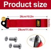 Pack of 2 Car Bumper Tow Loop, High-Strength Nylon Tow