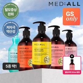 GS Mediol Root Volume/Dandruff Improvement Scalp Cleaning Hair Loss Shampoo 480ml (1 of 4 types) + free gift / GS 메디올뿌리볼륨/비듬 개선 두피청정  탈 모 샴푸 480ml (4종택1)+사은품
