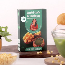 Kabita’s Kitchen Pani Puri Masala | 100g | 100% Vegetarian Pani Puri Masala | Premium GolGappa Masala