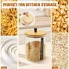 Rakovar 50oz Sourdough Starter Jar Kit, Wide Mouth Sourdough Starter