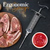 Alpine Cuisine BBQ Injector 6.3-Inch - Perfectly Marinate Your Meat