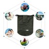 MUNEFE Outdoor Foldable Waterproof Barrel Dry Bag, Outdoor Floating Dry
